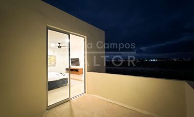 Casa en venta de 2 pisos y 3 recámaras en Cholul Mérida Yucatán - Entrega inmediata