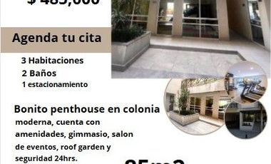 DEPARTAMENTO PENTHOUSE EN ARTES GRAFICAS CALZ.LA VIGA 252