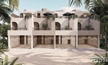 Villa de 3 recámaras y 3 niveles en venta en Chicxulub Yucatán - Preventa julio 2025