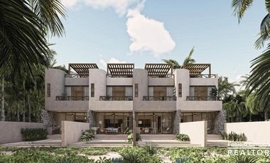 Villa de 3 recámaras y 3 niveles en venta en Chicxulub Yucatán - Preventa julio 2025