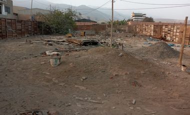 Terreno industrial de 1,300 m2 con titulo de propiedad en Puente Piedra zapallal