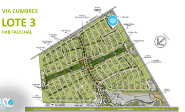Terreno habitacional en Vía Cumbres: Tu próximo hogar espera