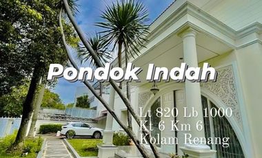 Rumah Mewah Luas 820 Pondok Indah Jaksel