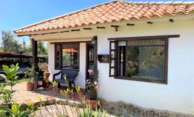 SENSACIONAL CABAÑA EN VILLA DE LEYVA