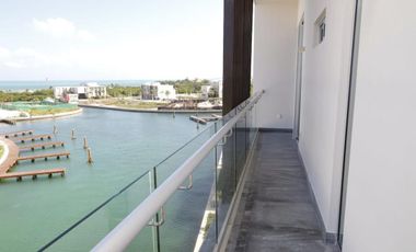 RIVA PTO. CANCUN  DEPTO. AMUEBLADO