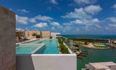RIVA PTO. CANCUN  DEPTO. AMUEBLADO