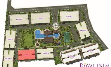 2 Bedroom Furnished with Parking For Sale Royal Palm Residences Acacia Estates Taguig City