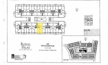 2 Bedroom Furnished with Parking For Sale Royal Palm Residences Acacia Estates Taguig City