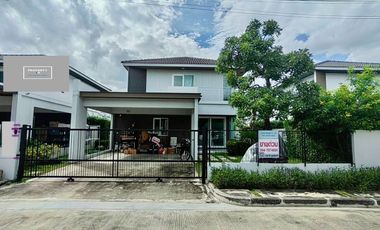 ลดราคาพิเศษ !!  House  for sale   บ้านเดี่ยว เฟสหน้าใกล้สโมสร ที่โครงการ ชัยพฤกษ์ ทางด่วนรามอินทรา-จตุโชติ  Chaiyaphruek Ramindra Expressway-Chatuch