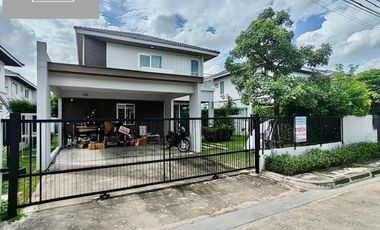 ลดราคาพิเศษ !!  House  for sale   บ้านเดี่ยว เฟสหน้าใกล้สโมสร ที่โครงการ ชัยพฤกษ์ ทางด่วนรามอินทรา-จตุโชติ  Chaiyaphruek Ramindra Expressway-Chatuch