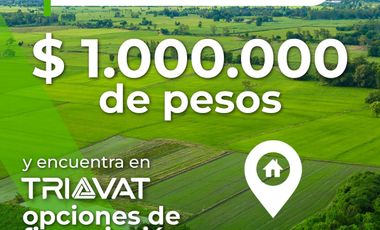 EXCELENTE OPOTUNIDAD PARA DESARROLLAR VIVIENDA CAMPESTRE