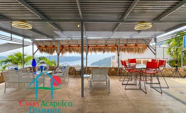 Casa en venta con alberca Infiniti privada, con jacuzzi, camastros, sombrillas y zona de asoleadero