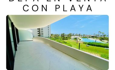 Depa CON PLAYA EN VENTA de 5 recámaras CON VISTA AL MAR