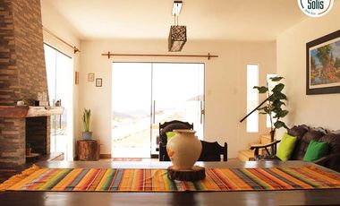 SE ALQUILA CASA VACACIONAL DE DOS PISOS CON ÁREA VERDE
