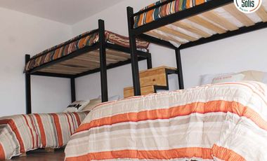 SE ALQUILA CASA VACACIONAL DE DOS PISOS CON ÁREA VERDE