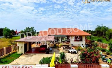 FN-854248 Land with detached house, Ang Kaew, 2 rai 10 sq wah, Ang Thong, near PTT Pho Thong gas station