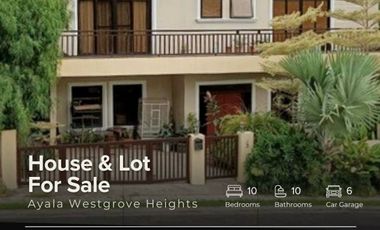 Ready For Move-In 10BR House & Lot for SALE in Cavite