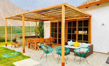 VENTA DE ACOGEDORA Y AMPLIA CASA DE CAMPO EN CONDOMINIO EL ENSUEÑO HUAROCHIRI