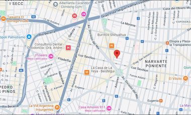 Casa en venta en calle Santa cruz Nte. col. Del Valle, Benito Juárez.  CDMX.                        CVMS