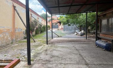 Terreno en Renta Ideal Para Taller o Almacén o Negocio de Comida