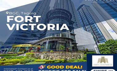 Fort Victoria, BGC, Fort Bonifacio Global City, Taguig Condo's for Sale!
