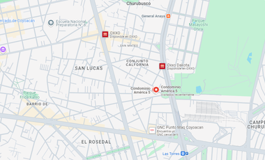 Deparatamento en Parque San Andrés Coyoacán Ciudad de México