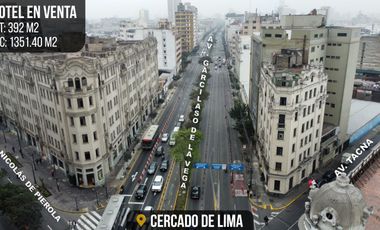 VENTA DE HOTEL EN EL CERCADO DE LIMA