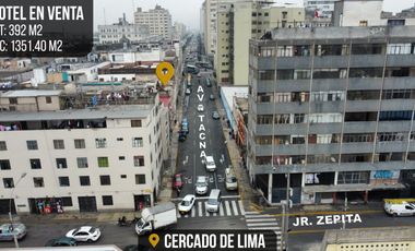 VENTA DE HOTEL EN EL CERCADO DE LIMA