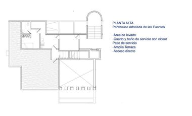 322 M2, PENTHOUSE 2 NIVELES, 3 CAJONES TECHADOS, FUENTES DE SATÉLITE