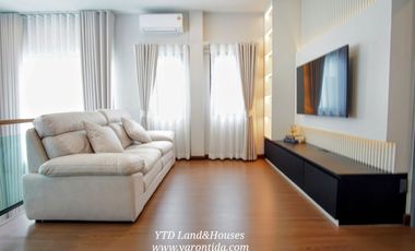 For Sale/Rent The City Bangna (new project) size L, large size, lots of usable space. Luxury detached house, new project, next to Mega-Bangna. near ma