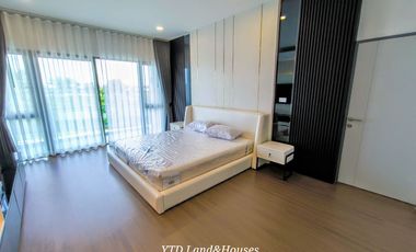 For Sale/Rent The City Bangna (new project) size L, large size, lots of usable space. Luxury detached house, new project, next to Mega-Bangna. near ma