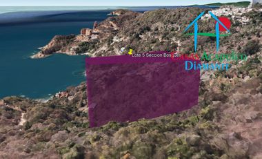 Terreno en venta con uso de suelo residencial y turístico hotelero