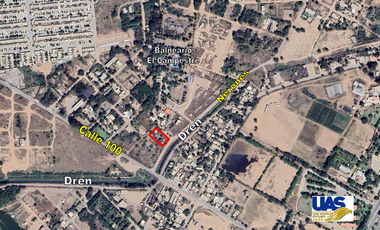 SE VENDE TERRENO CON CONSTRUCCION