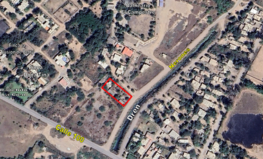 SE VENDE TERRENO CON CONSTRUCCION