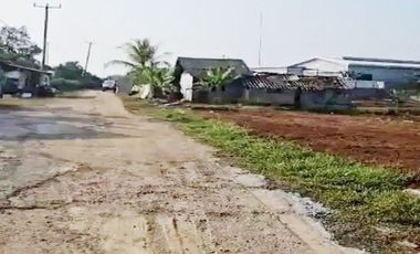 Jual Rugi Tanah 5151 m2 di Kawasan Industri Citeras Rangkasbitung Dekat Stasiun Citeras
