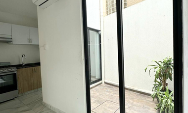 RENTA | DEPARTAMENTO EQUIPADO PLANTA BAJA FRACCIONAMIENTO JARDINES DE VIRGINIA