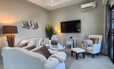 Seaside pool villa for sale! 3 bed 2 bath Salt pool, fully furnished, Ready to move in.  Price 6,600,000 baht