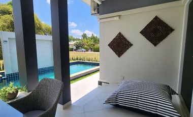 Seaside pool villa for sale! 3 bed 2 bath Salt pool, fully furnished, Ready to move in.  Price 6,600,000 baht