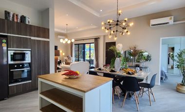 Seaside pool villa for sale! 3 bed 2 bath Salt pool, fully furnished, Ready to move in.  Price 6,600,000 baht