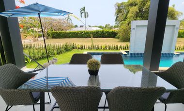 Seaside pool villa for sale! 3 bed 2 bath Salt pool, fully furnished, Ready to move in.  Price 6,600,000 baht