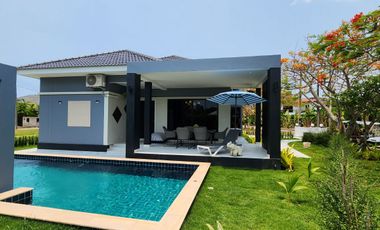 Seaside pool villa for sale! 3 bed 2 bath Salt pool, fully furnished, Ready to move in.  Price 6,600,000 baht