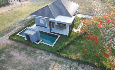 Seaside pool villa for sale! 3 bed 2 bath Salt pool, fully furnished, Ready to move in.  Price 6,600,000 baht