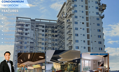 1-Bedroom Condominium For Sale in Bryant Parkplane Capital Town Pampanga by Megaworld