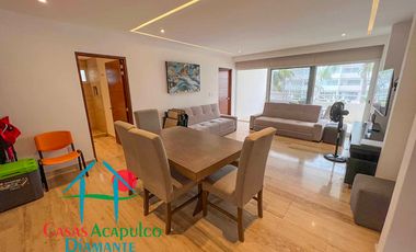 Exclusivo departamento en condominio con club de playa
