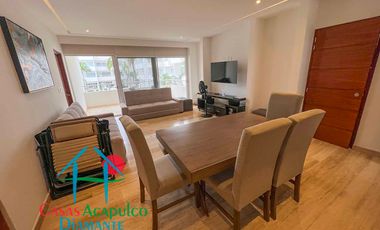 Exclusivo departamento en condominio con club de playa