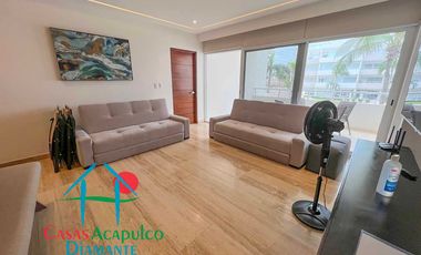 Exclusivo departamento en condominio con club de playa