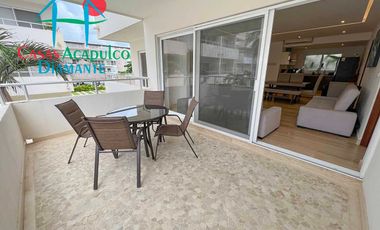 Exclusivo departamento en condominio con club de playa