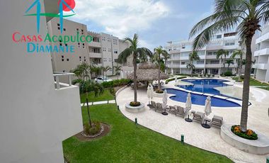 Exclusivo departamento en condominio con club de playa