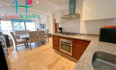 Exclusivo departamento en condominio con club de playa