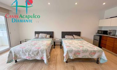 Exclusivo departamento en condominio con club de playa